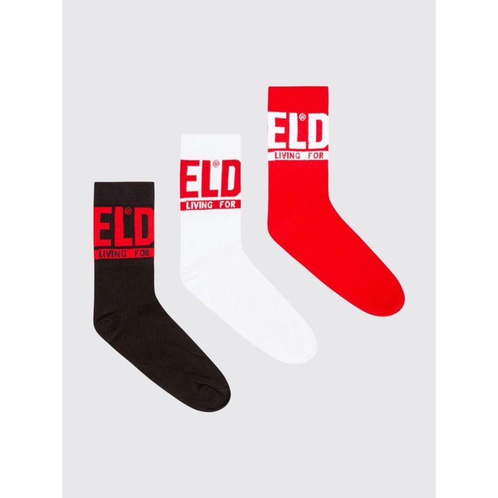 Diesel Socks Men White